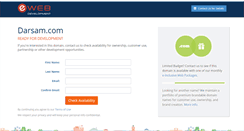 Desktop Screenshot of darsam.com